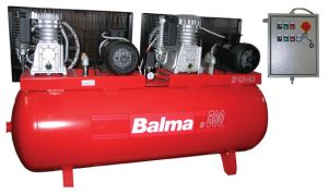 מדחס BALMA 500 כולל מערכת חשמל עם פיקוד אוטומטי